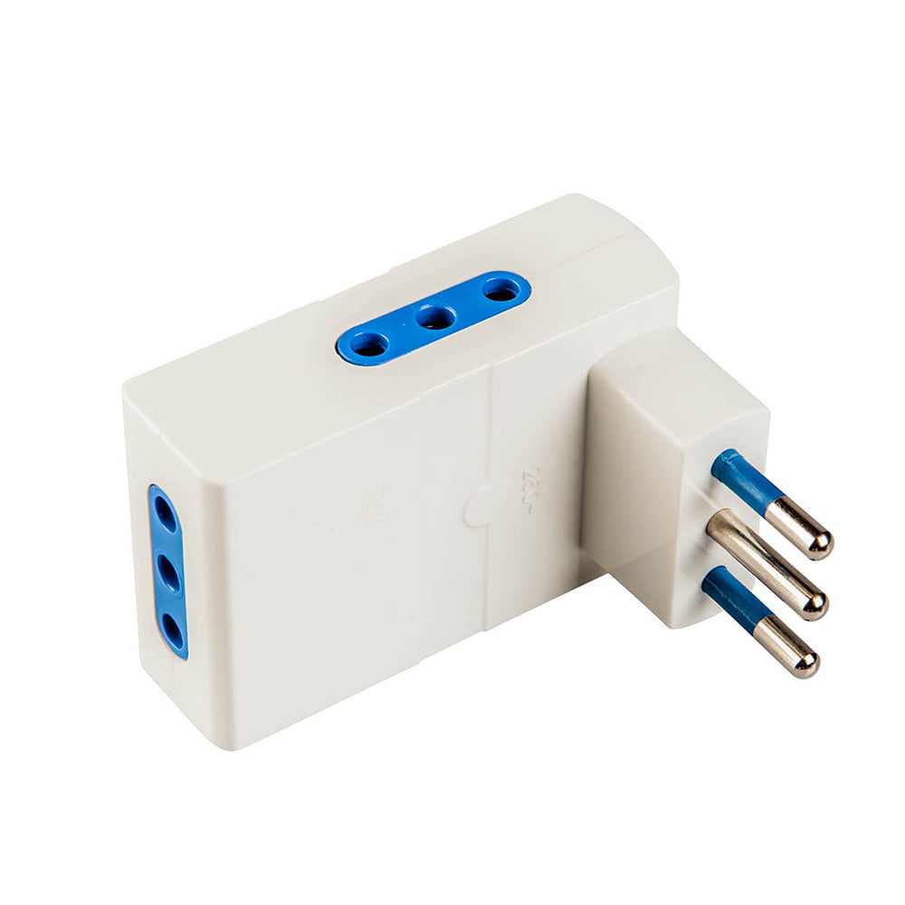 Adattatore Triplo SSP S10-P10A 2P+T B, Polypool Adattatore Triplo SSP S10-P10A 2P+T B, Polypool